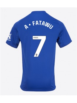 Billige Leicester City Issahaku Fatawu #7 Hjemmedrakt 2025-26 Kortermet